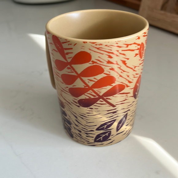 Starbucks Fall Ceramic Mug, used once - Picture 3 of 5
